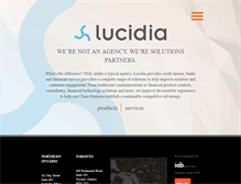 Tablet Screenshot of lucidia.com